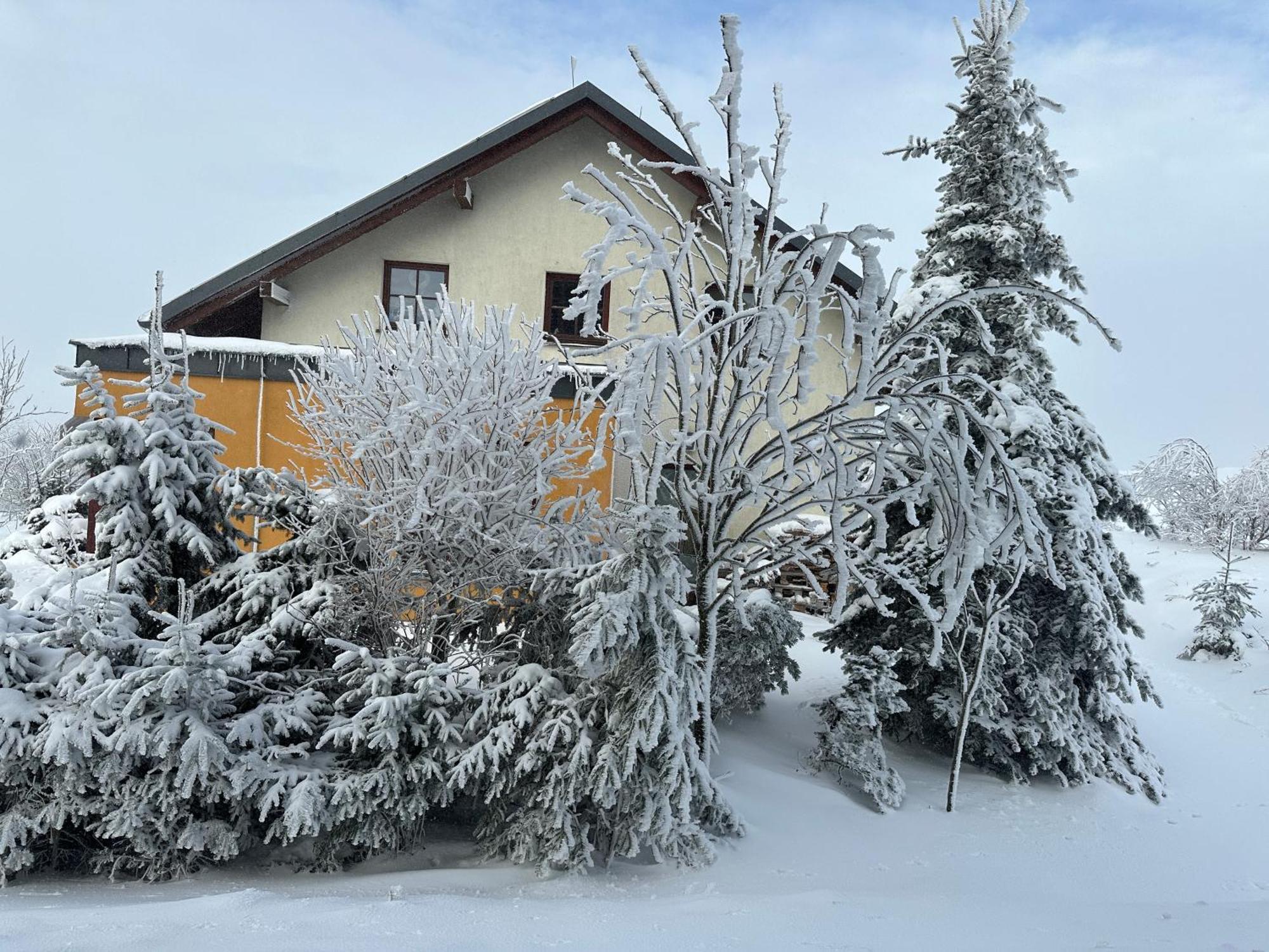 Srdeční záležitost Boží Dar Villa Exterior foto